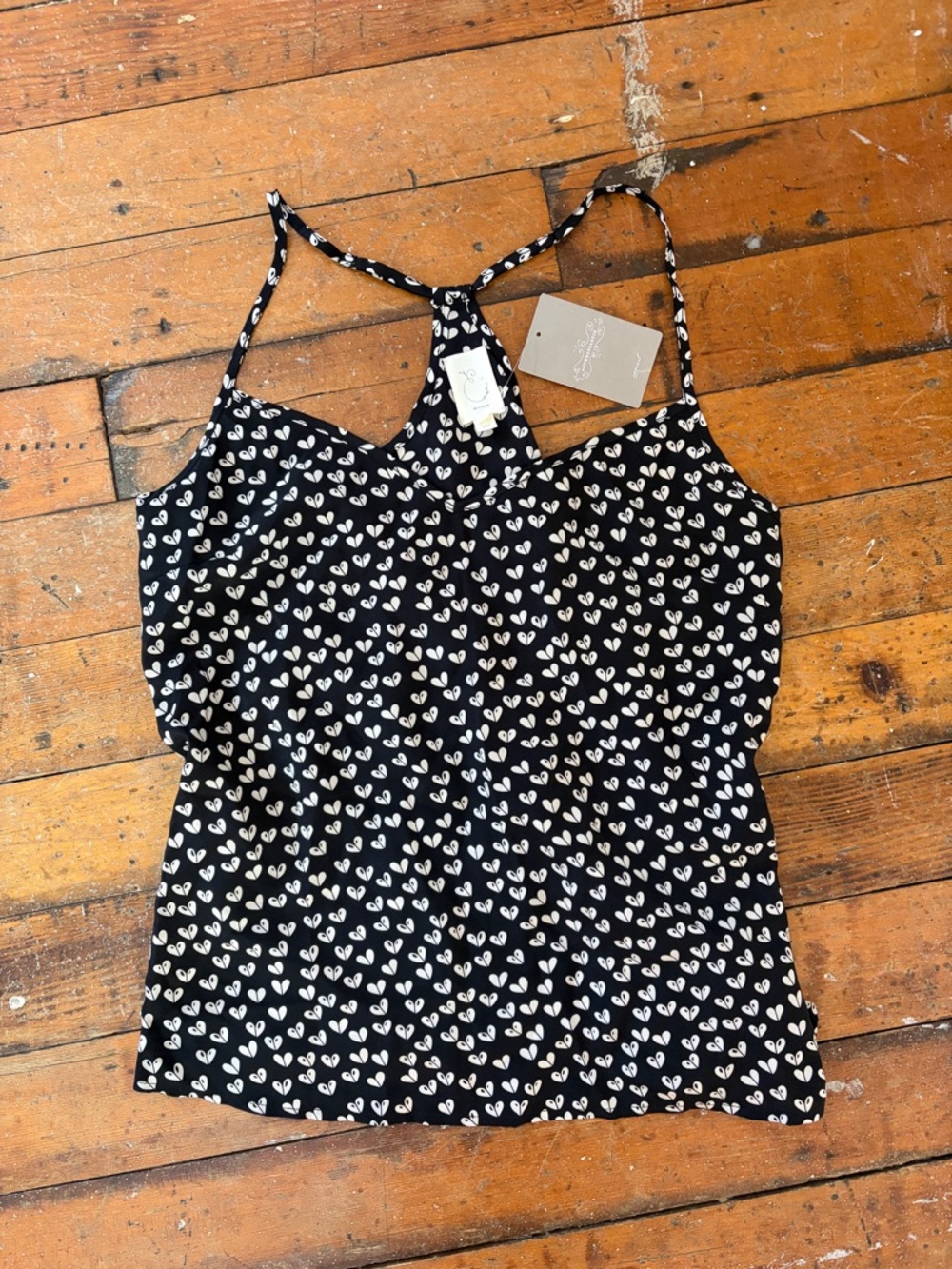 NWT By Eloise Anthropology 100% silk camisole tank top size medium